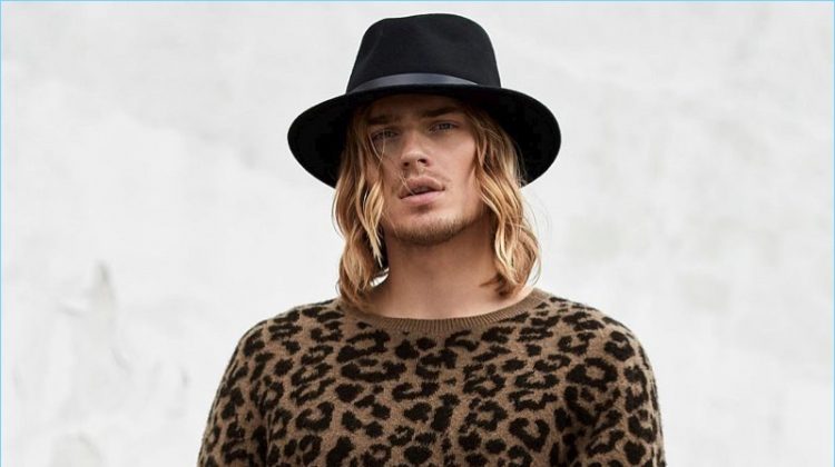 Glam Rock: Ton Heukels Models Cool Styles for Simons
