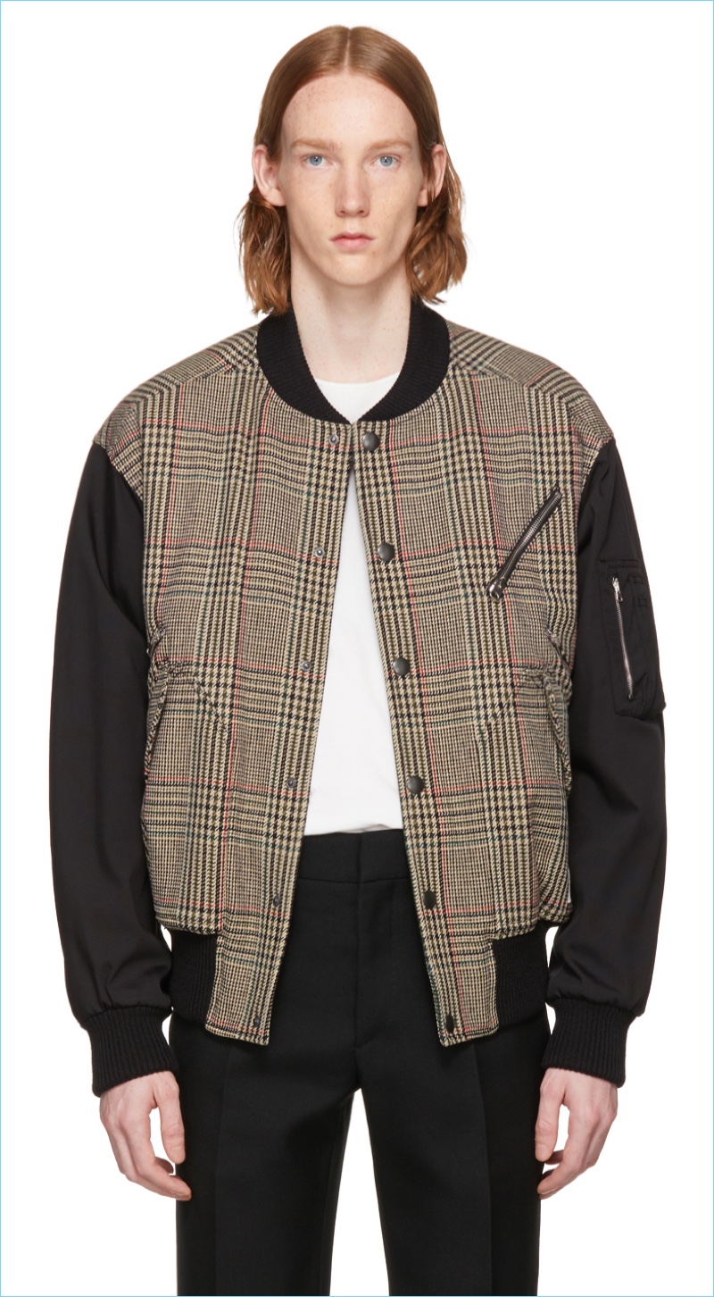 Stella McCartney Contrast Bomber Jacket