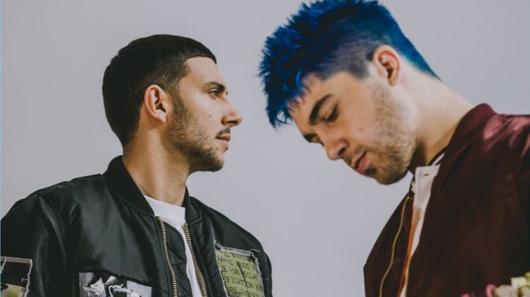 Music duo Majid Jordan sports Alpha Industries bomber jackets for Urban Outfitters' latest campaign.