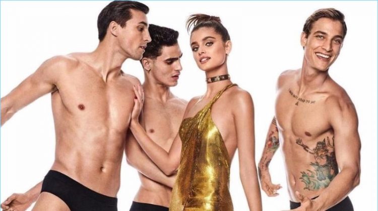 Jhonattan Burjack, Nikolai Danielsen & Jonathan Bellini Join Taylor Hill for Vogue Japan