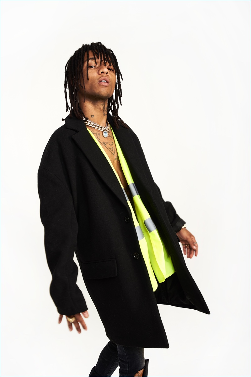 boohooMAN enlists Swae Lee to star in its fall-winter 2017 campaign.