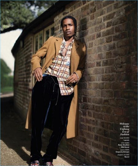 A$AP Rocky Covers GQ Style, Talks New Music