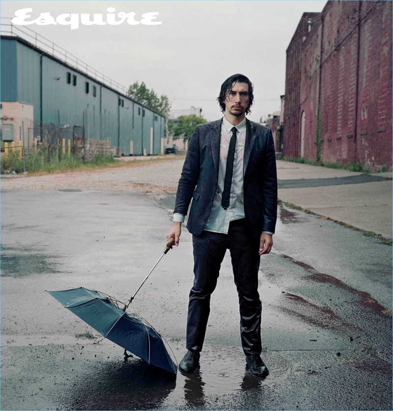 Norman Jean Roy photographs Adam Driver for Esquire.