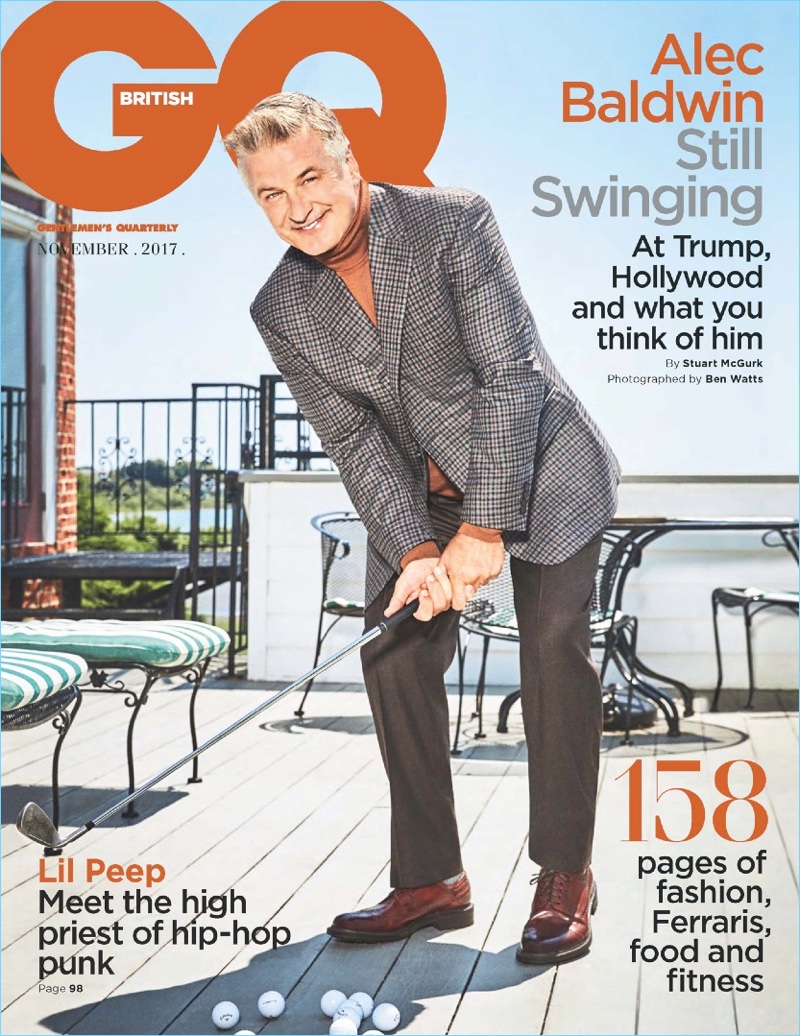 Alec Baldwin 2017 British GQ Cover