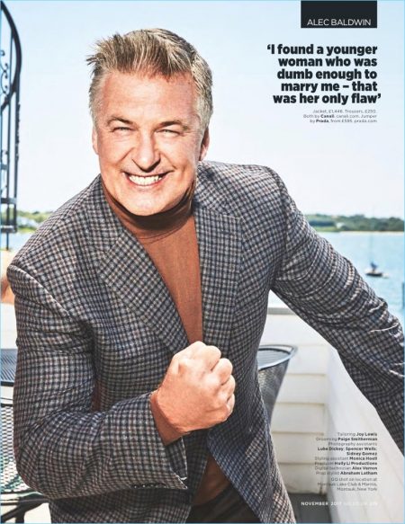 Alec Baldwin 2017 British GQ Cover Photo Shoot 007