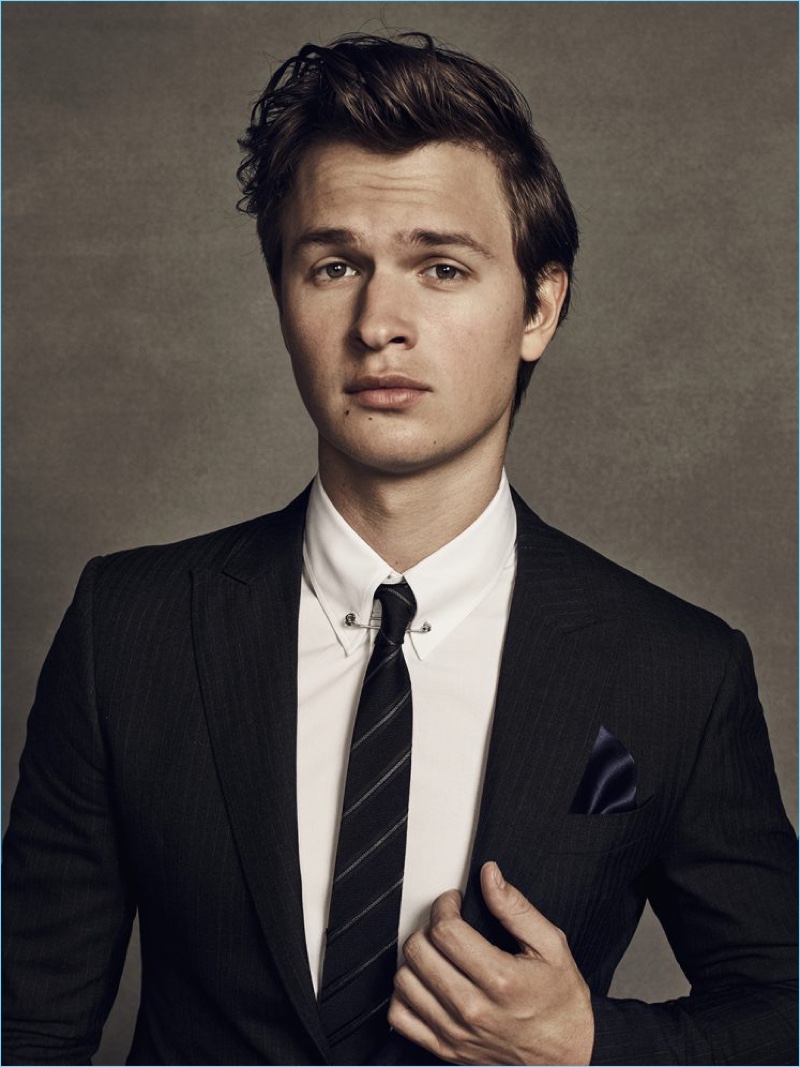 Ansel Elgort | Style | Double-Breasted Suit | Stella McCartney
