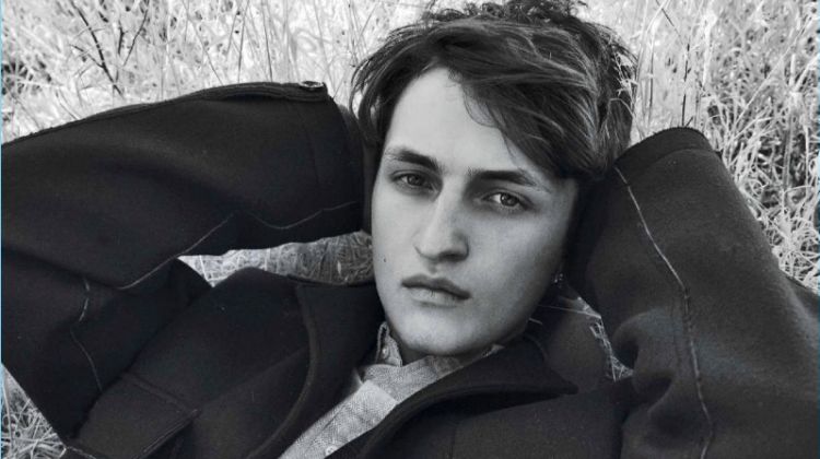 Anwar Hadid Dons Hilfiger Edition for L’Officiel Hommes Italia Cover Shoot