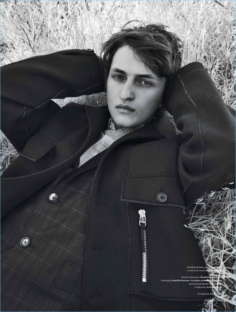 Anwar Hadid 2017 LOfficiel Hommes Italia Cover Photo Shoot 005