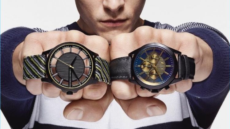 Alexandre Cunha Stars in Armani Exchange Fall ’17 Watch Campaign