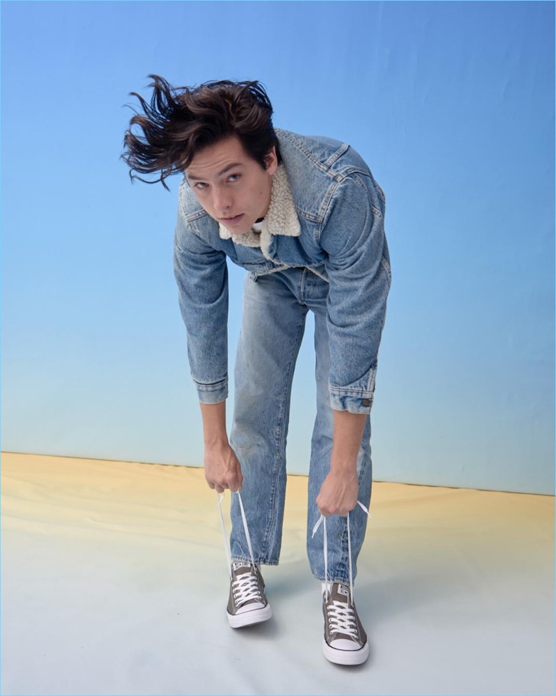 Cole Sprouse fronts a new campaign for Converse.