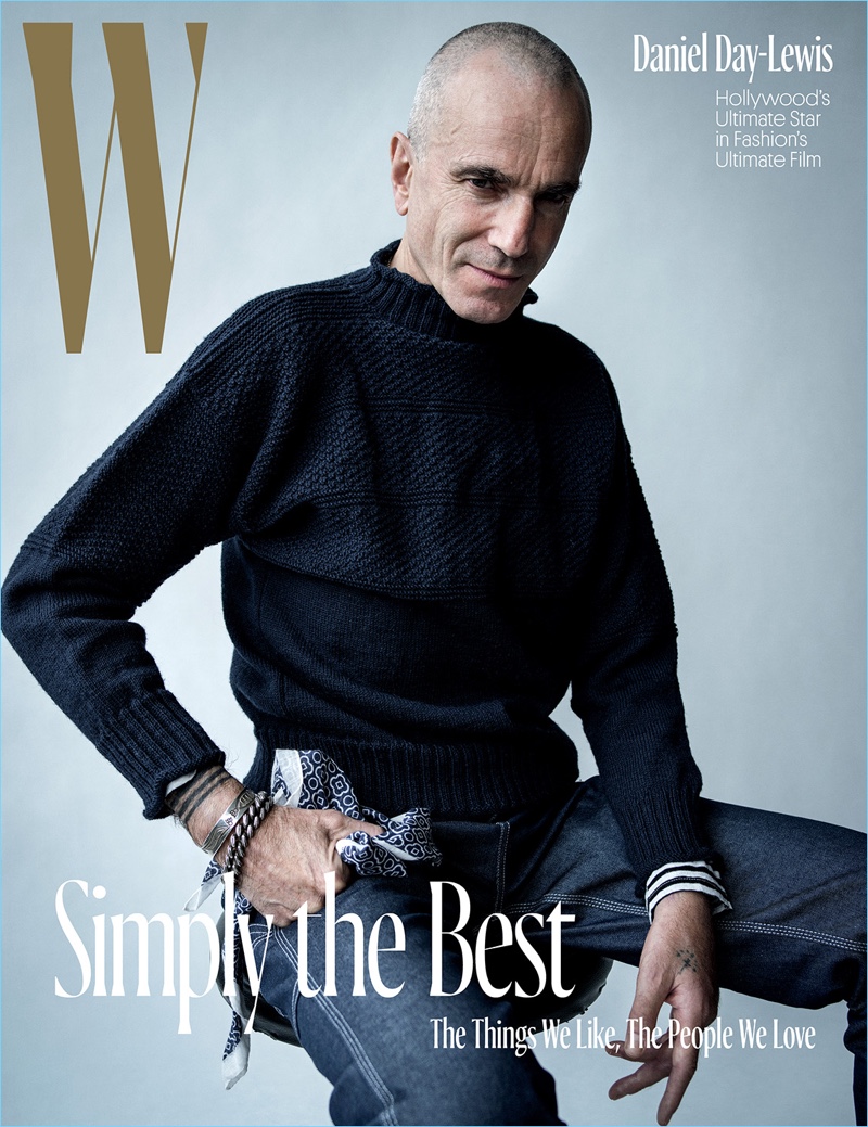 Daniel Day-Lewis W Magazine 2017 Cover