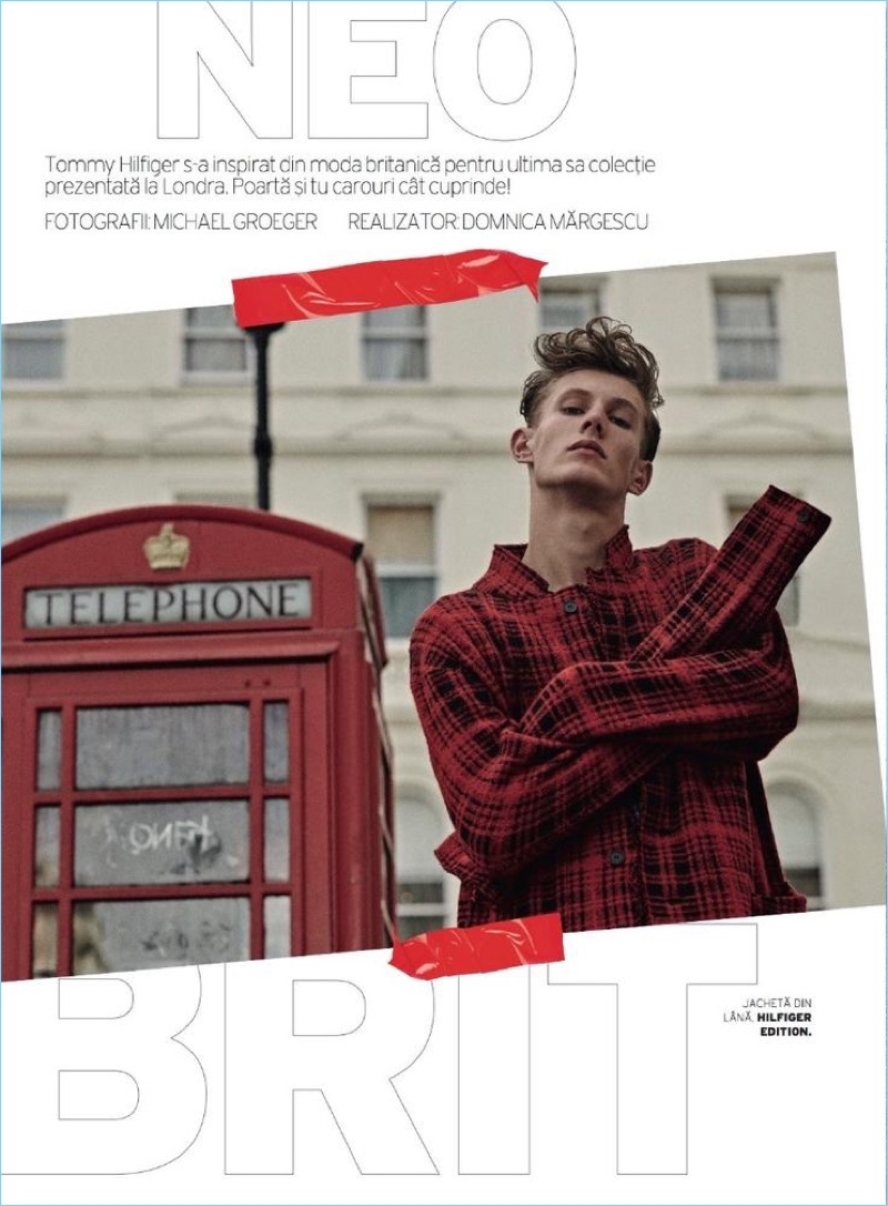 beggar Conversely Merchandiser Elle Man Romania | Hilfiger Edition | Cover | Editorial | Ellis Kennedy