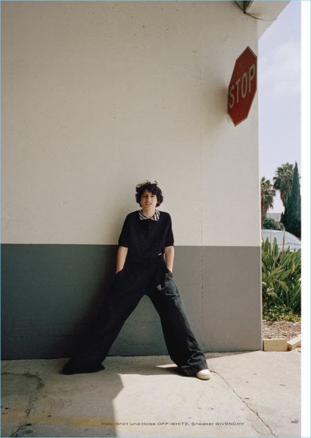 Finn Wolfhard 2017 Interview Germany Cover Photo Shoot 006