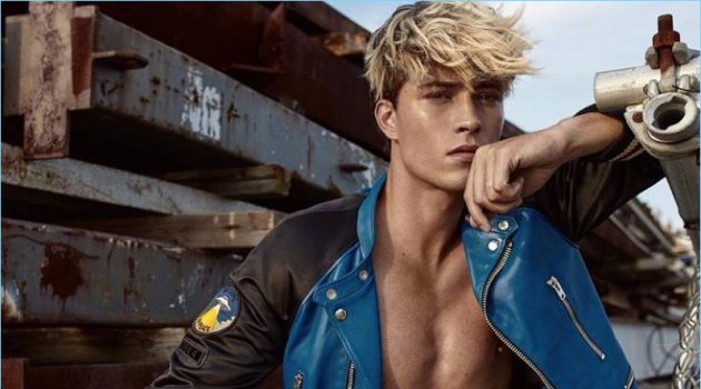 Francisco Lachowski Goes Blond for Risbel Magazine Francisco Lachowski Goes Blond for Risbel Magazine
