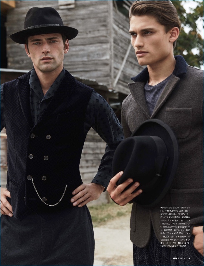 Sean O'Pry  GQ Japan  2017 Editorial  The Fashionisto