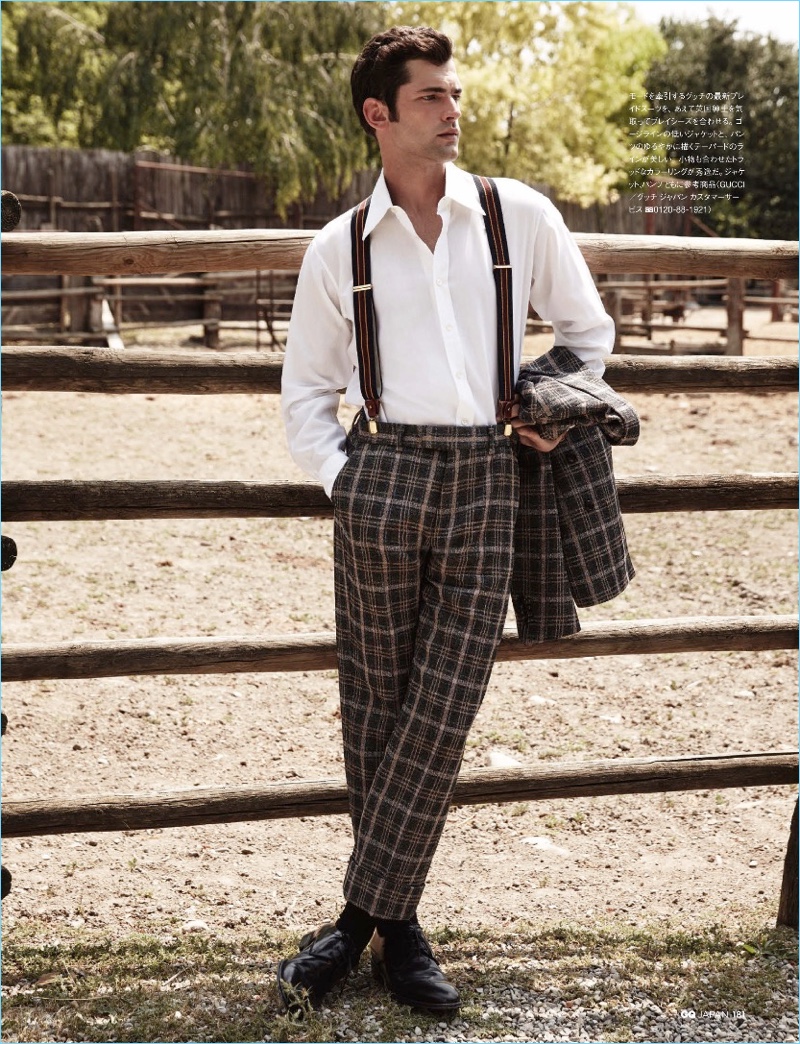 GQ Japan 2017 Editorial Elegant Wild West 006