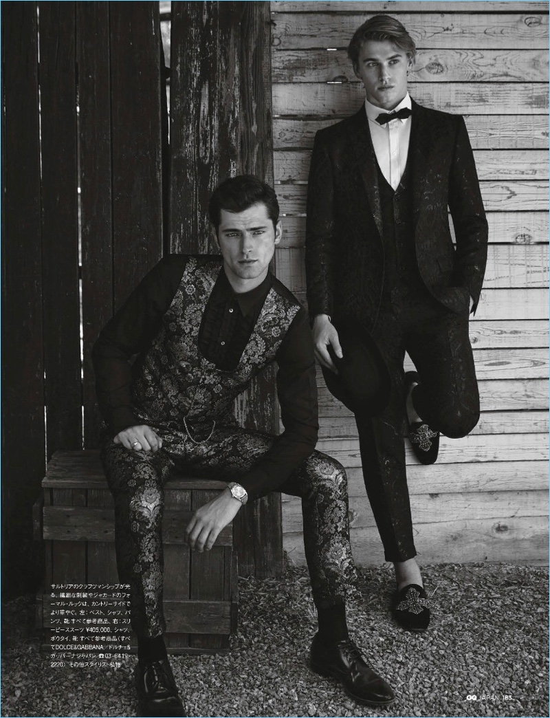 GQ Japan 2017 Editorial Elegant Wild West 008