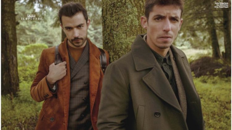 Alberto Guerra & Diego Alfaro Head Outdoors for GQ México