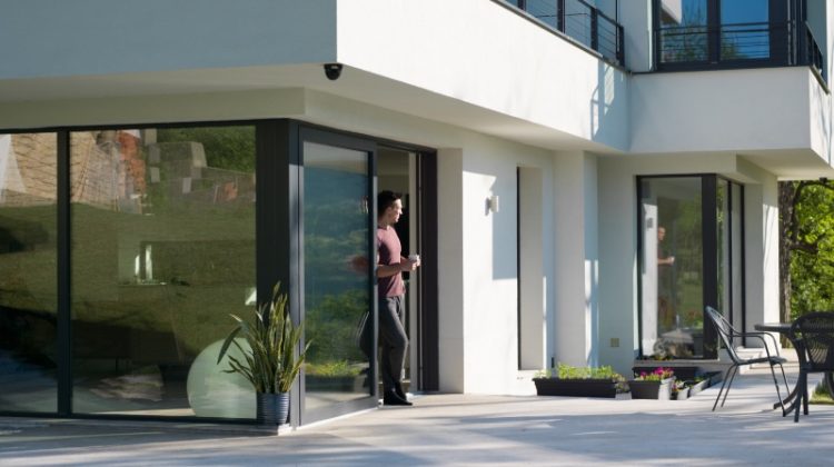 home exterior man