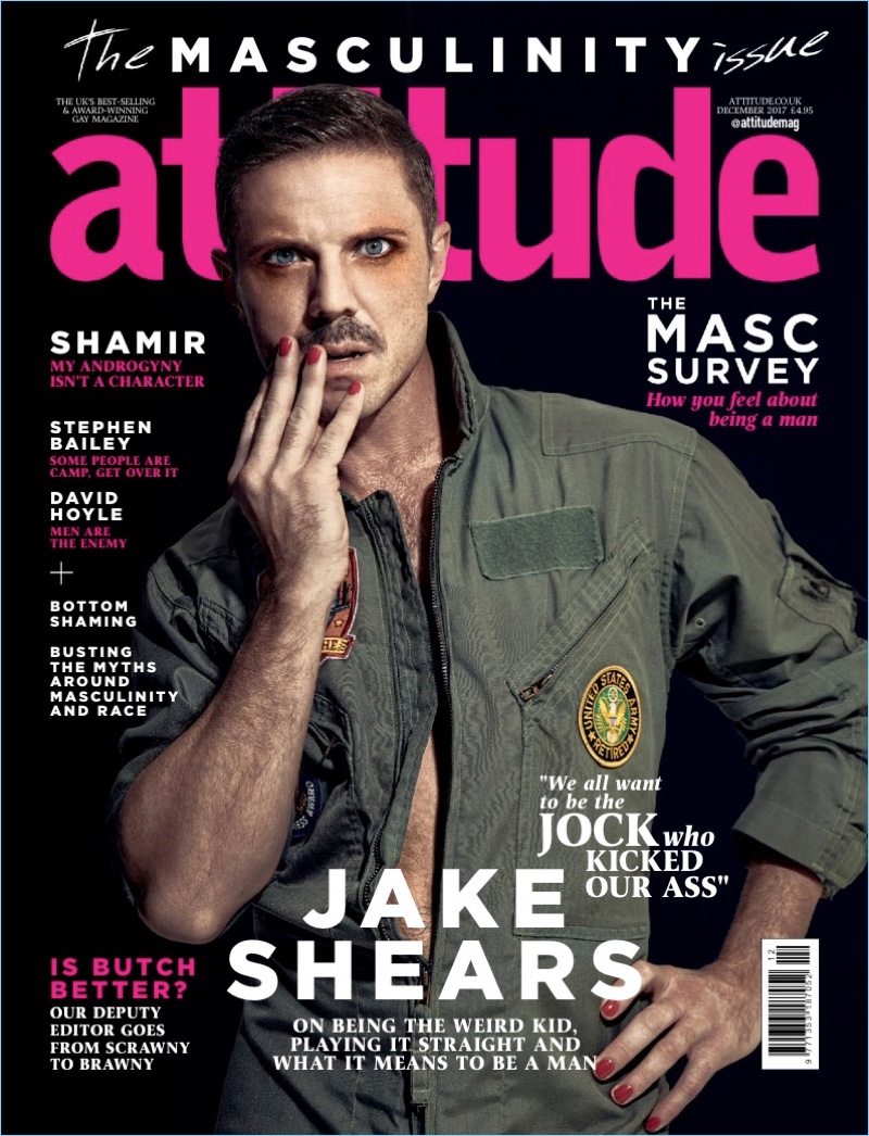 Jake Shears Attitude 2017 Cover