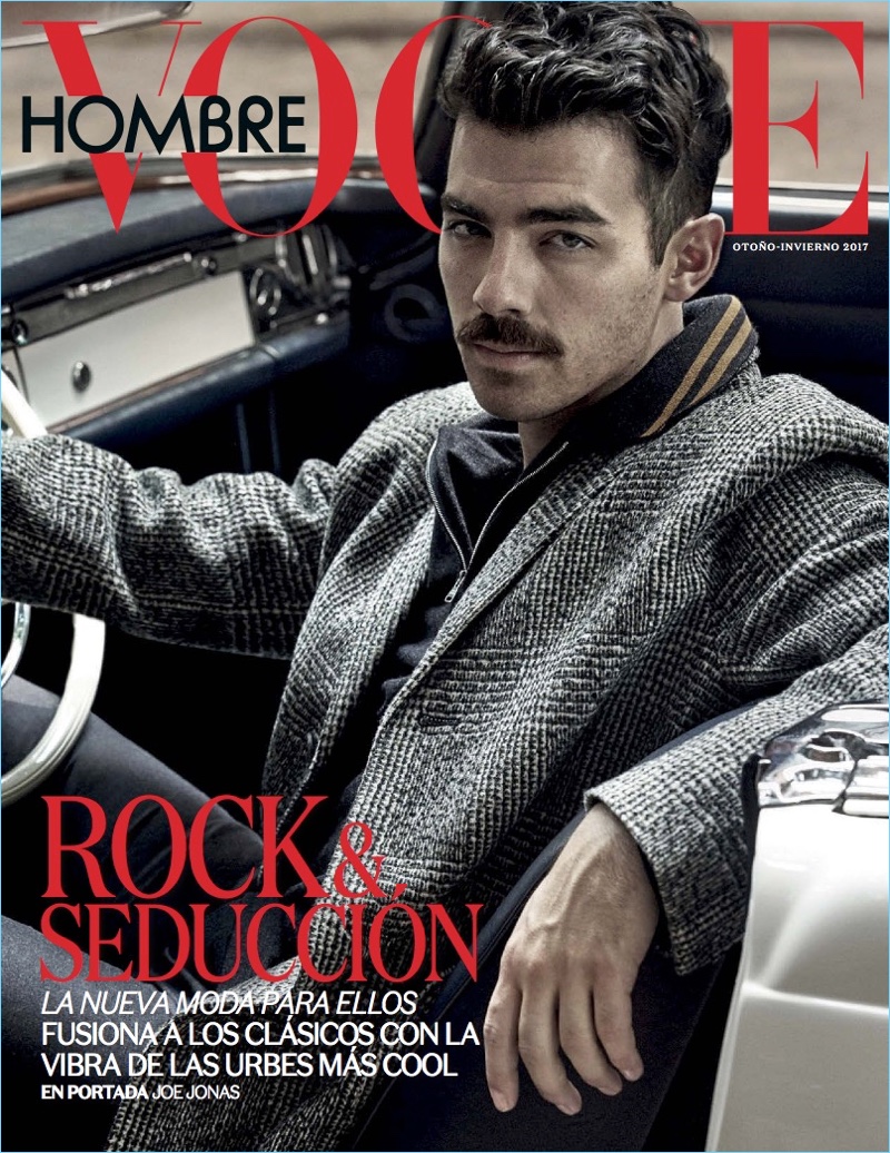 Joe Jonas 2017 Vogue Hombre Cover