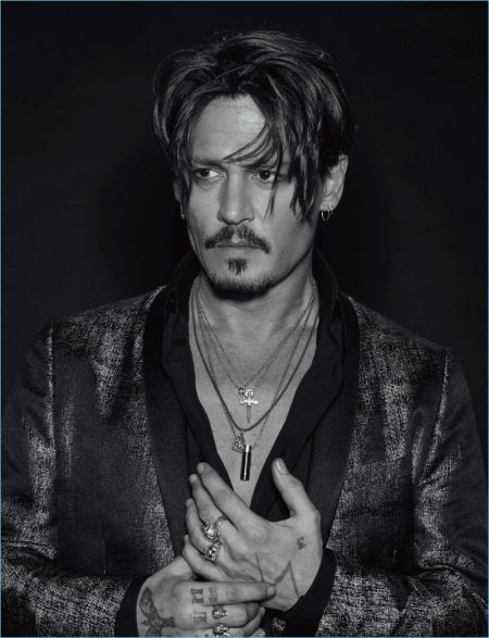 Johnny Depp | Numéro Homme | 2017 Cover Photo Shoot