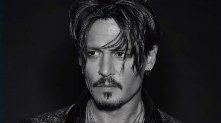 Numéro Homme profiles Johnny Depp for its fall 2017 issue.