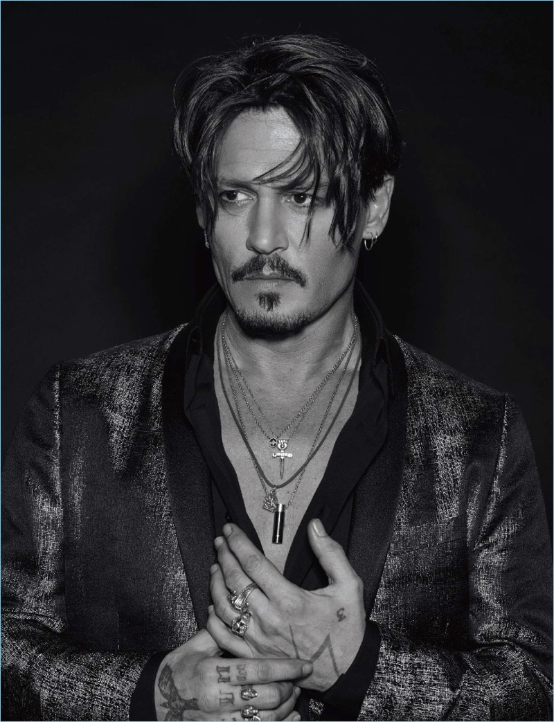 Johnny Depp Covers Numéro Homme, Doesn’t Like Watching Own Movies ...