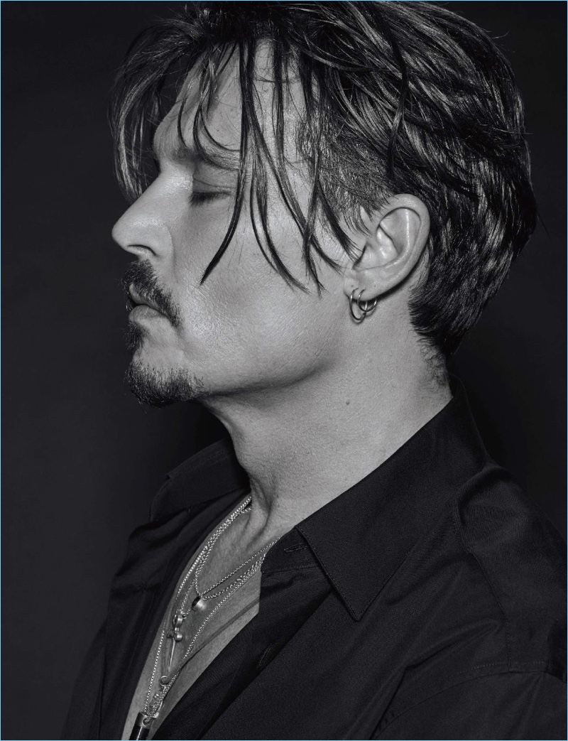 Actor Johnny Depp delivers a side profile for the pages of Numéro Homme. » Johnny Depp Covers Numéro Homme, Doesn't Like Watching Own Movies Actor Johnny Depp delivers a side profile for the pages of Numéro Homme.