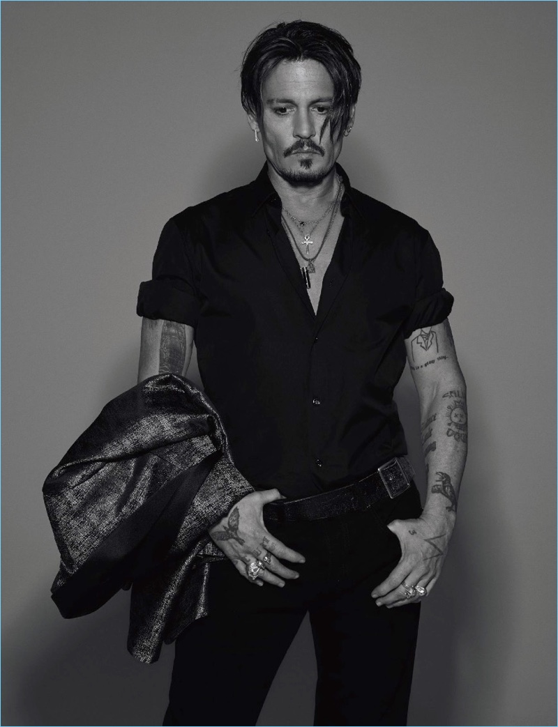 Jean-Baptiste Mondino photographs Johnny Depp for Numéro Homme. » Johnny Depp Covers Numéro Homme, Doesn't Like Watching Own Movies Jean-Baptiste Mondino photographs Johnny Depp for Numéro Homme.