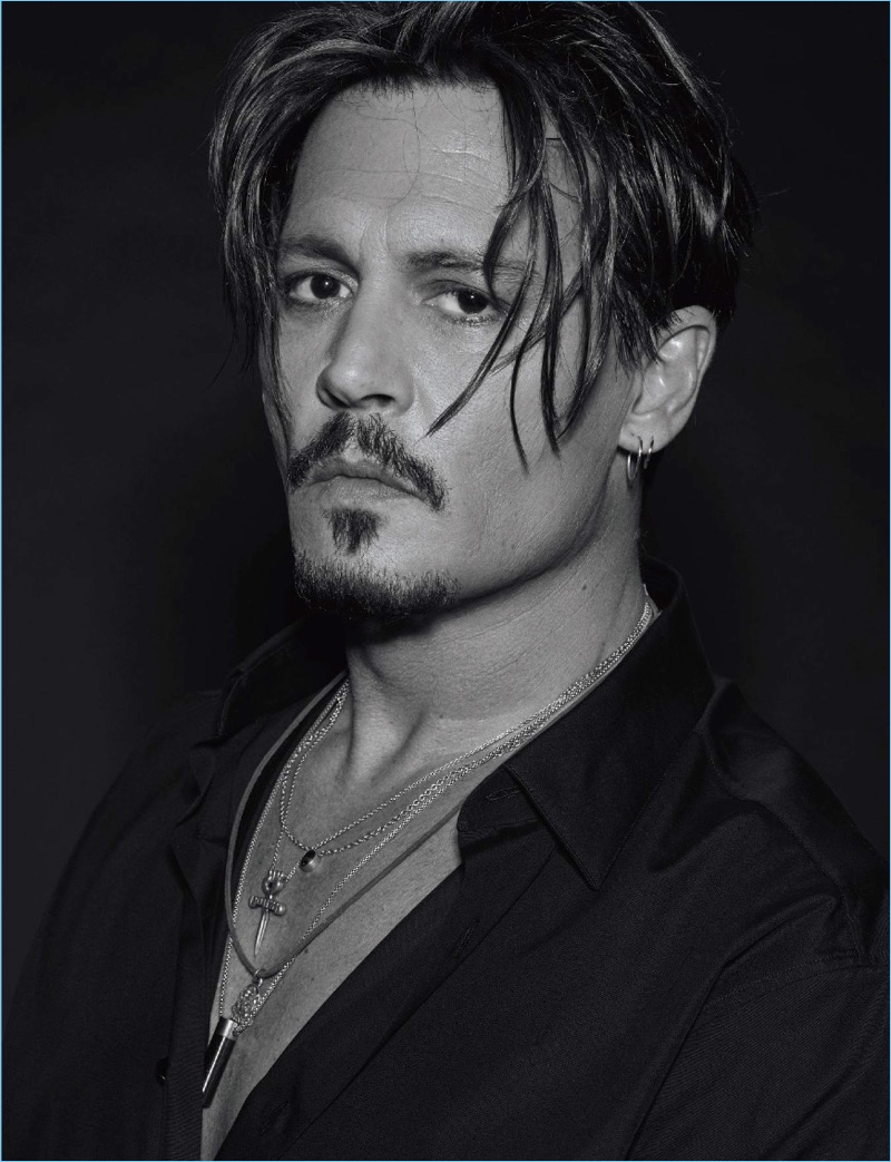 Johnny Depp | Numéro Homme | 2017 Cover Photo Shoot