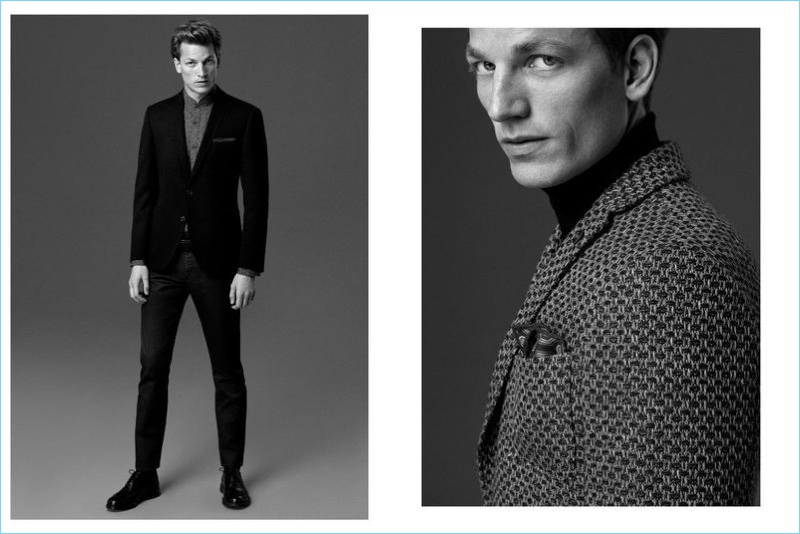 Koray Parlak photographs Hugo Sauzay for KİP's fall-winter 2017 campaign. » Hugo Sauzay Reunites with KİP for Elegant Fall '17 Campaign Koray Parlak photographs Hugo Sauzay for KİP's fall-winter 2017 campaign.