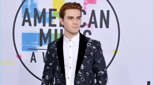 KJ Apa & Shawn Mendes Wear Emporio Armani for 2017 American Music Awards KJ Apa & Shawn Mendes Wear Emporio Armani for 2017 American Music Awards