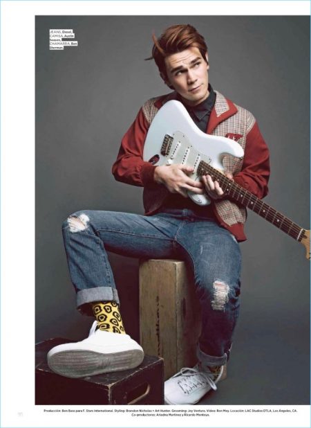 KJ Apa Seventeen Mexico Photo Shoot