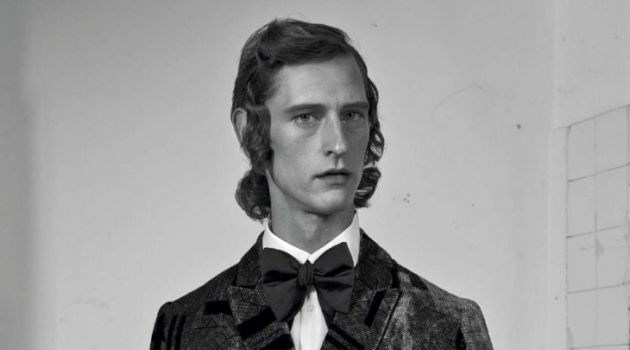 Rogier Bosschaart & Emil Andersen Go Retro for L'Officiel Hommes Italia Rogier Bosschaart & Emil Andersen Go Retro for L'Officiel Hommes Italia