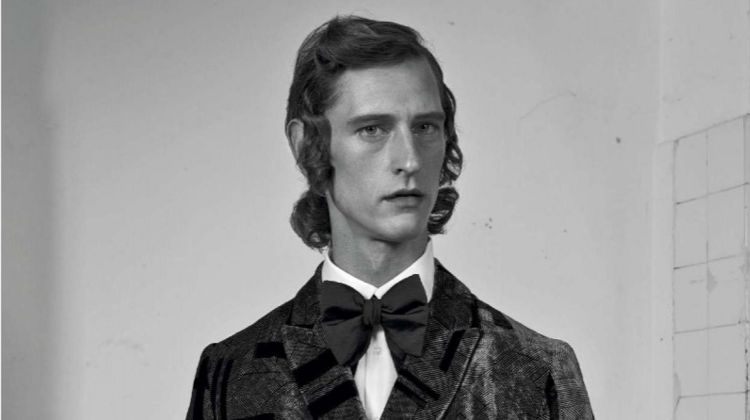 Rogier Bosschaart & Emil Andersen Go Retro for L’Officiel Hommes Italia