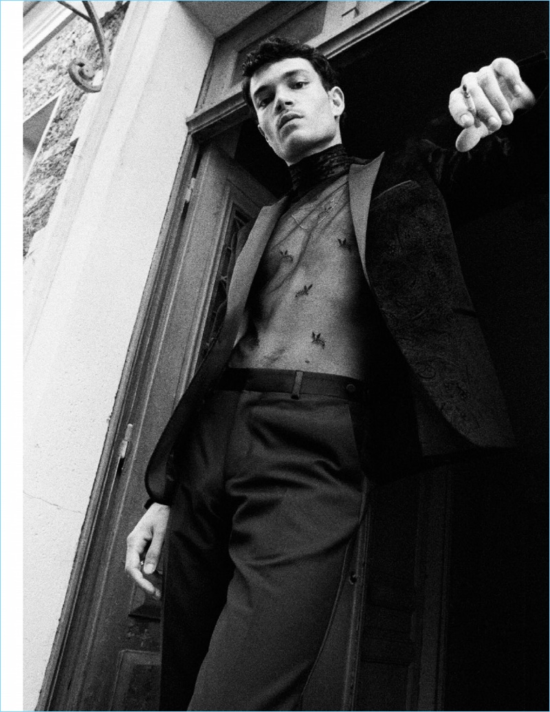 Luka Isaac 2017 Editorial Vogue Hommes Paris 003