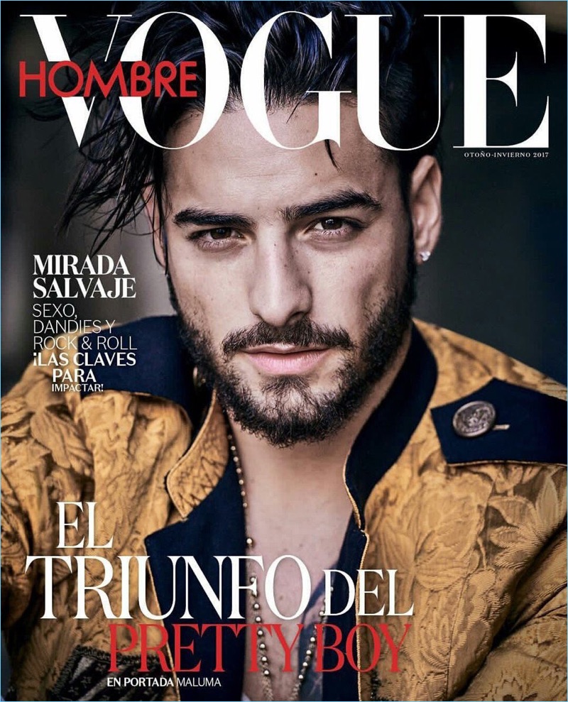 Maluma Vogue Hombre 2017 Cover