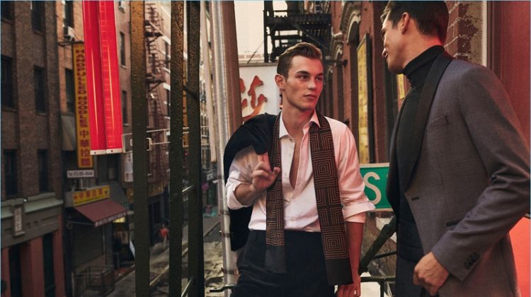 Before Midnight: Kit Butler & Matthew Bell Front Mango Holiday ’17 Campaign