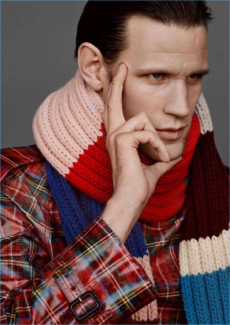 Matt Smith | Burberry Holiday 2017 Campaign