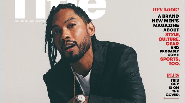 Miguel Covers The Title, Talks Musical Ambitions Miguel The Title Magazine Cover