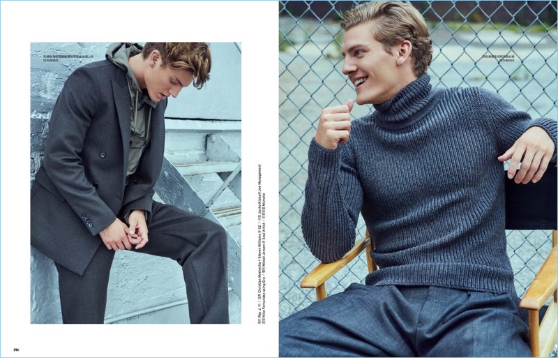 Mikkel Jensen 2017 Editorial Elle Man China 002