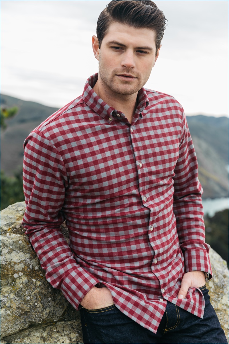 Mizzen+Main Cordova Flannel Shirt