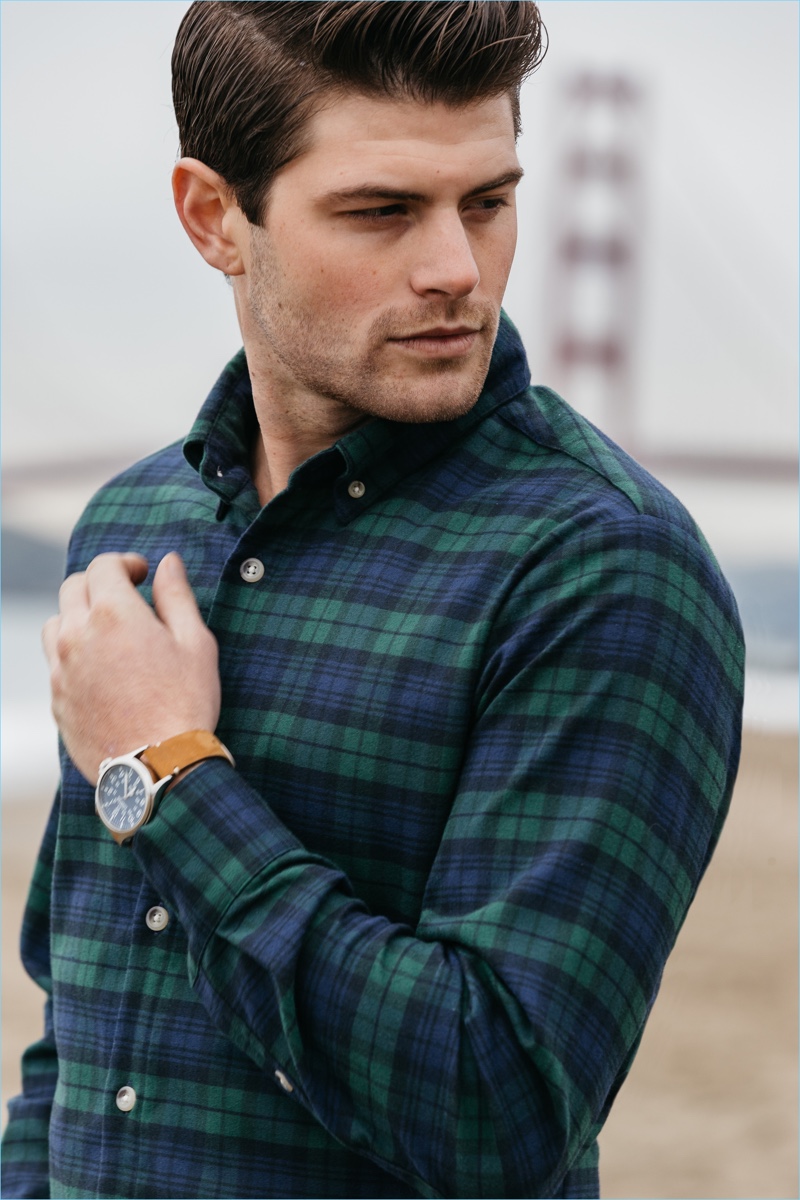 Mizzen+Main Durham Flannel Shirt