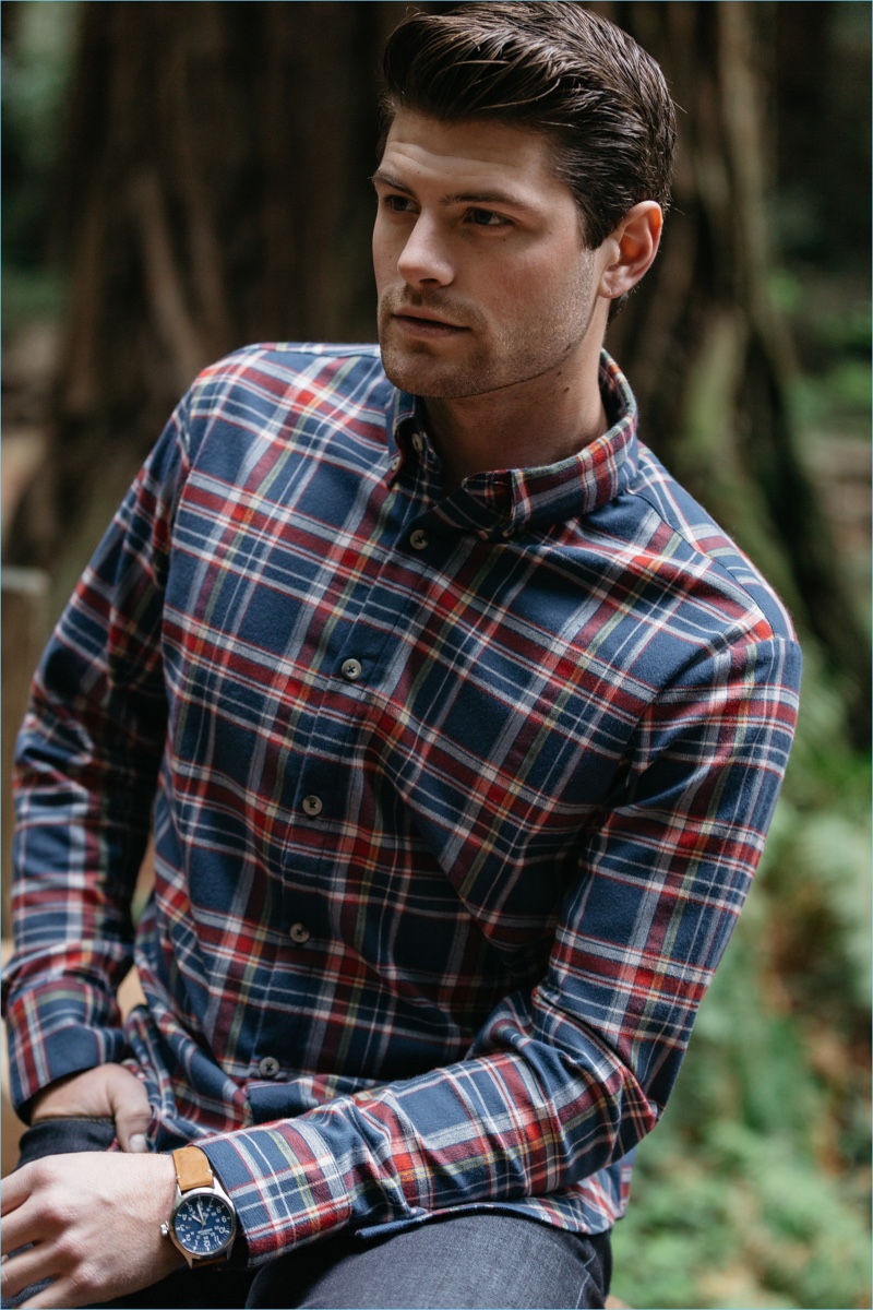 Mizzen+Main Redmond Flannel Shirt