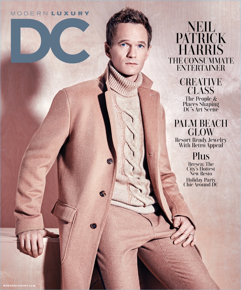 Neil Patrick Harris 2017 Modern Luxury DC Cover