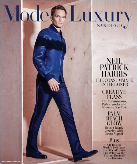 Neil Patrick Harris Covers Modern Luxury, Talks Count Olaf