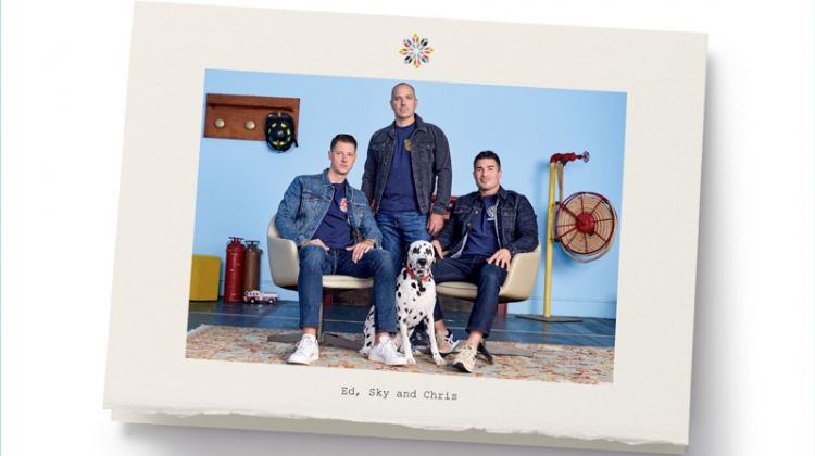 New York firefighters Sky, Ed, and Chris star in Nordstrom's holiday 2017 campaign.