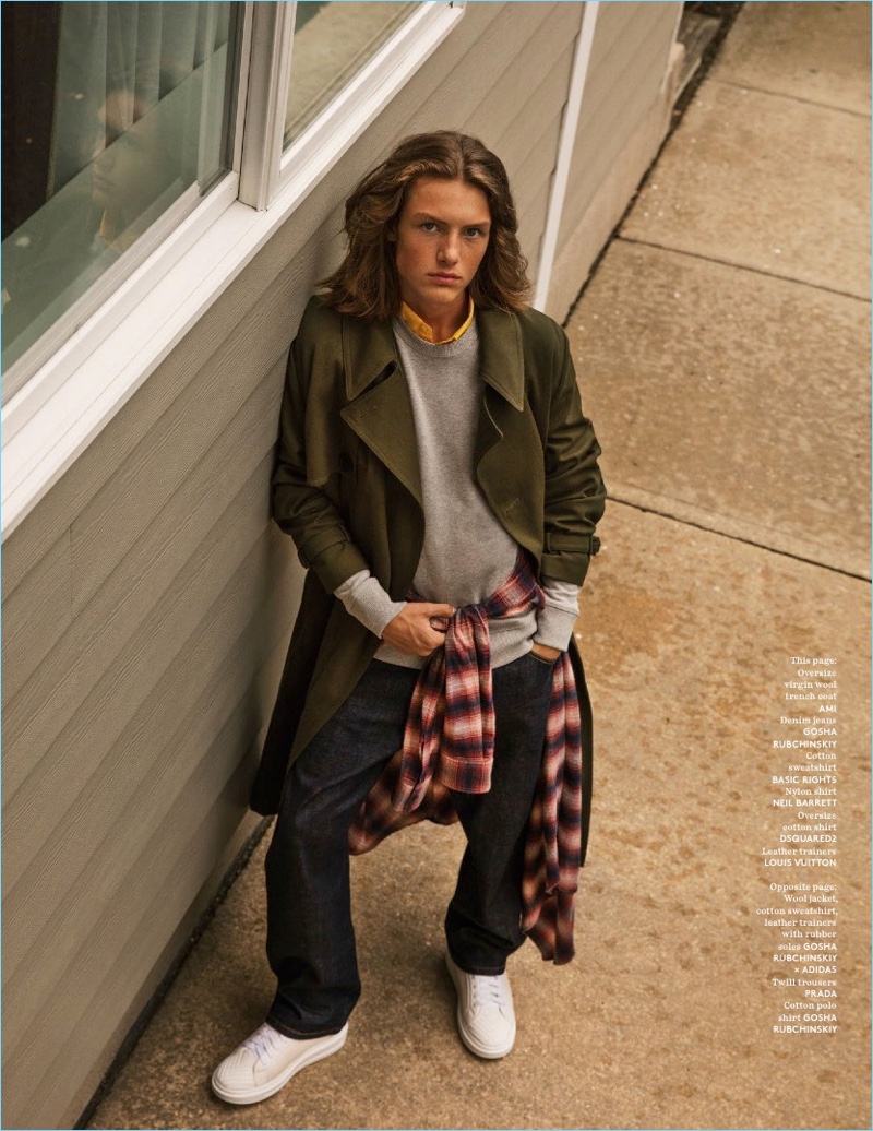 Oliver Sonne 2017 Vogue Hommes Paris Cover Photo Shoot 007