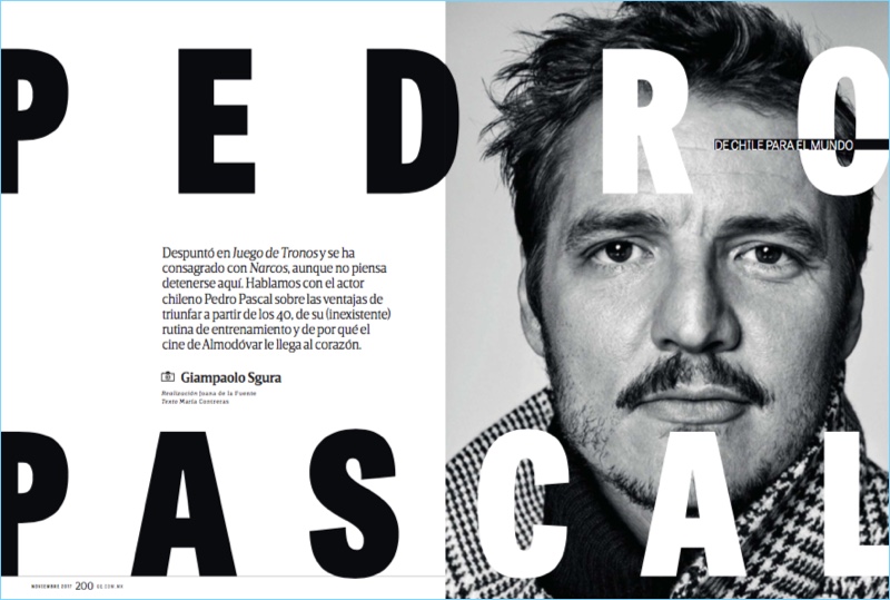 Giampaolo Sgura photographs Pedro Pascal for GQ México.